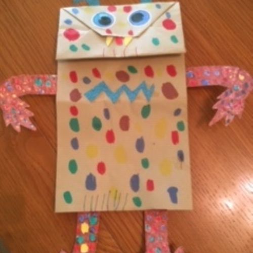 Scarletts crafty monster 'spotty dotty' nature trail